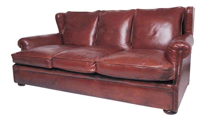 leather sofa