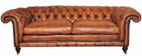 richmond chesterfield leather sofa